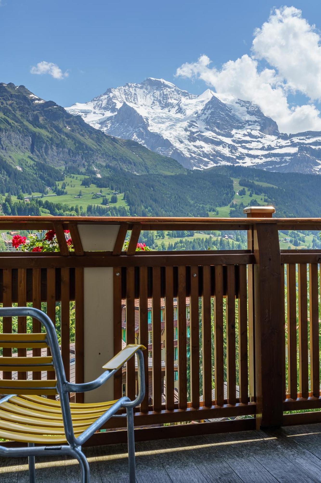 Hotel Alpenruhe - Vintage Design Hotel Wengen Exterior foto