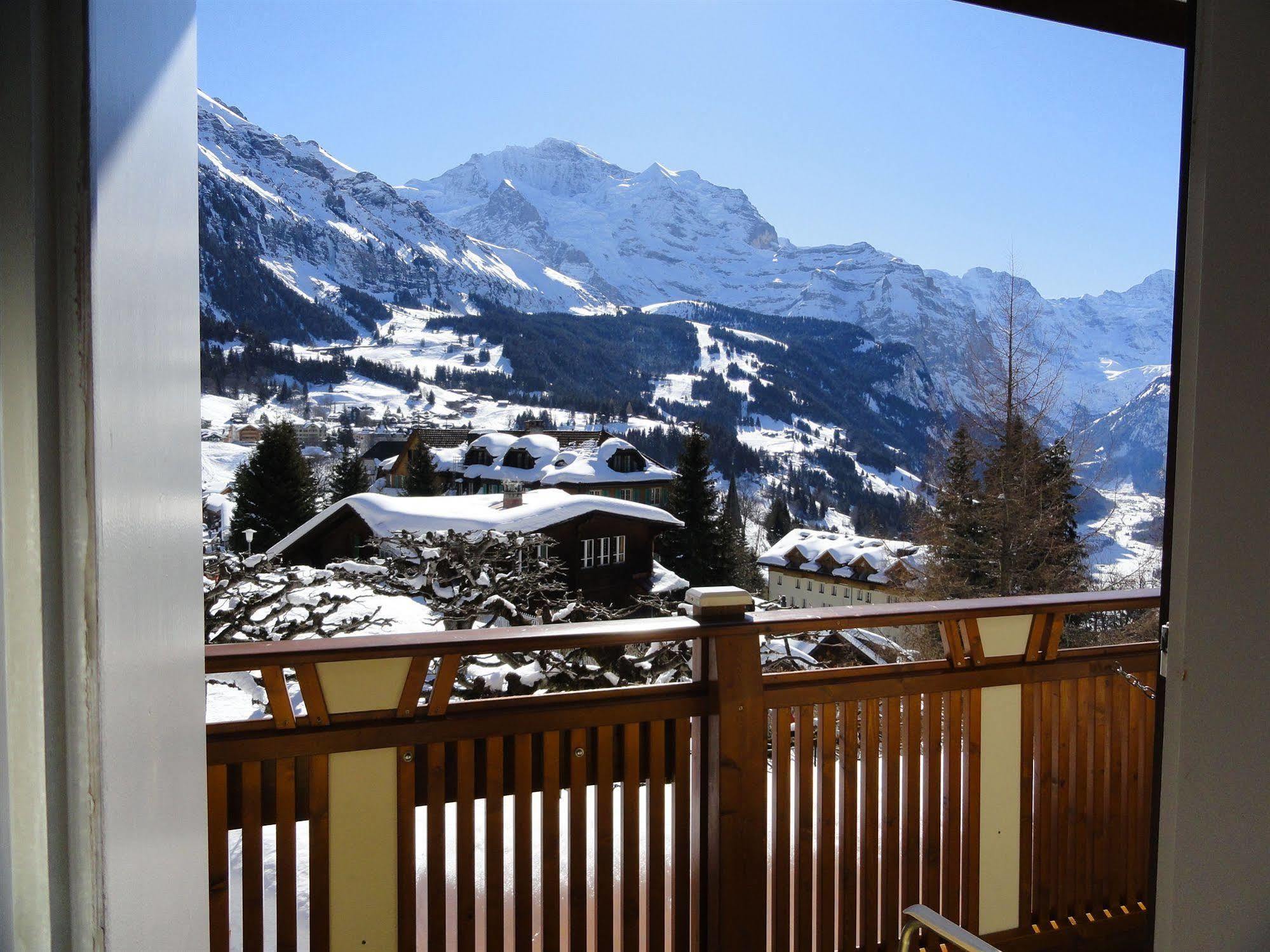 Hotel Alpenruhe - Vintage Design Hotel Wengen Exterior foto